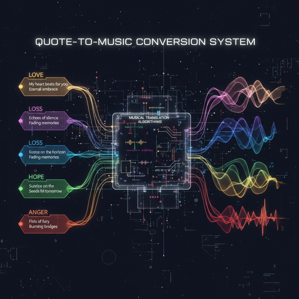 Quotes to Music Generation